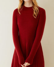 Pure Cashmere Flare Dress