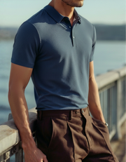 Prestigio Silk Polo (Anti-Wrinkle)